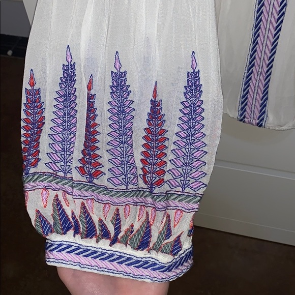 SOLD Sheer Off the Shoulder Top - Picture 2 of 3